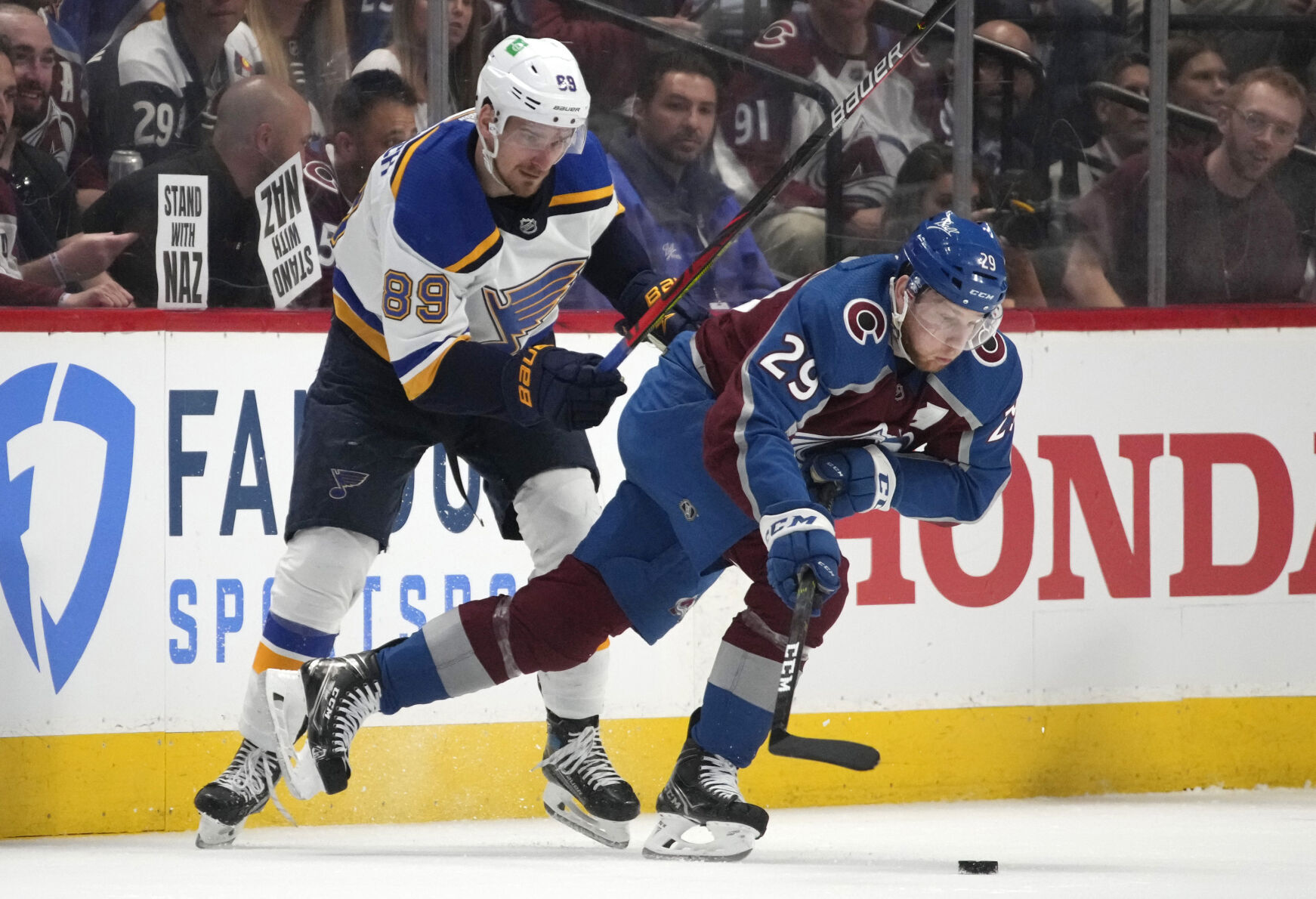 Blues Avalanche Hockey